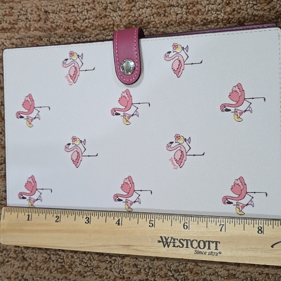 NWOT-Coach Leather Spiral Notebook - Picture 7 of 10